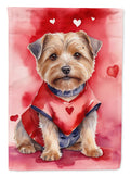 Norfolk Terrier My Valentine Garden Flag