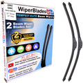 2002 GMC Sierra 2500 HD Wiper Blades w/2yr Wear Warranty (Set of 2) Beam Wipers
